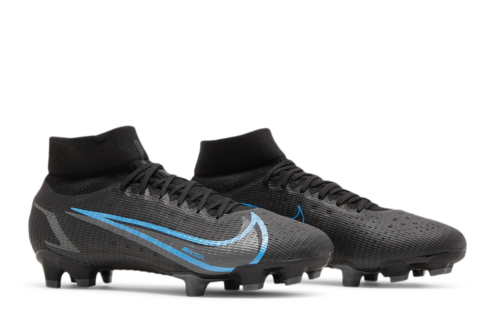 Cheap Nike Mercurial Superfly 8 Pro FG 'Hitam Biru Foto' CV0961-004
