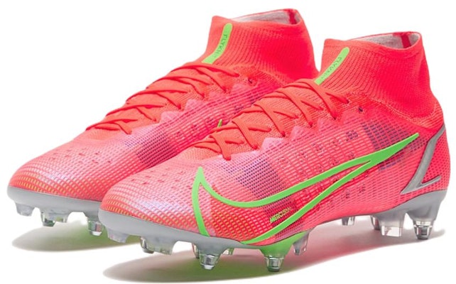 耐克Mercurial Superfly 8 SG PRO粉色足球鞋 DD3688-601 Lookbook 耐克Mercurial Superfly 8 SG PRO粉色足球鞋 DD3688-601