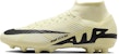 Nike Mercurial Superfly 9 Academy Kasut Bola Tinggi 'Lemonade' Padang Keras DJ5626-700