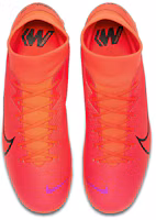 Shop Nike Mercurial Superfly Academy 7 TF 人造草地足球鞋 橙色