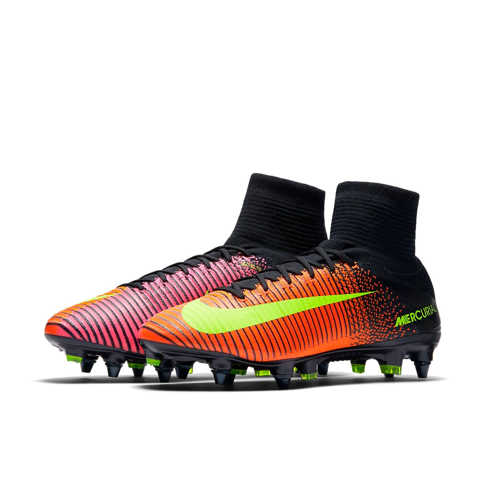 Shop Nike Mercurial Superfly V SG-Pro 870 'Hitam Merah Tua' 831956-870