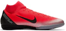 Order 耐吉 SuperflyX 6 Academy CR7 IC C罗 室内足球鞋 红黑色