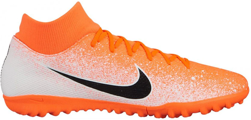 Nike 刺客 MercurialX Superfly 6 Academy TF 草地足球鞋 白橙色 Order Nike 刺客 MercurialX Superfly 6 Academy TF 草地足球鞋 白橙色