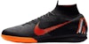 Nike Mercurial SuperflyX 6 Elite IC 'Hitam Jingga' AH7373-081