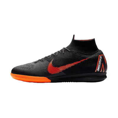 Nike Mercurial SuperflyX 6 Elite IC 'Black Orange'