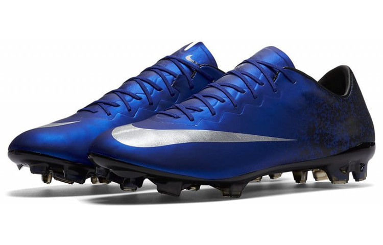 Order 耐吉 Mercurial Vapor X CR FG 硬場地足球鞋 藍黑色