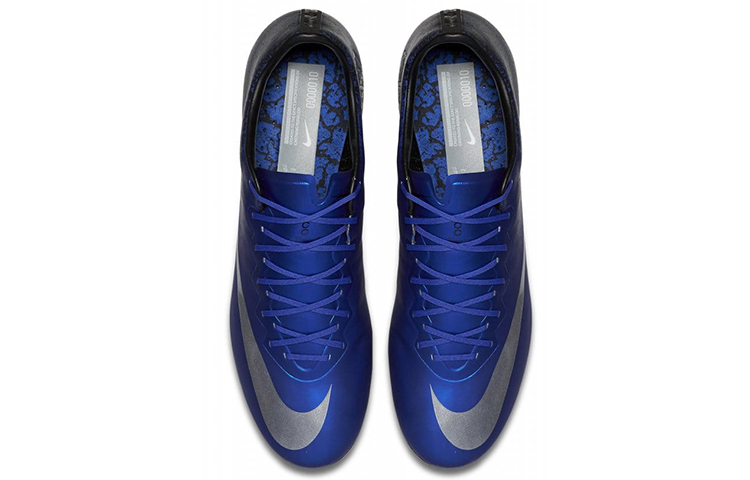 Lookbook 耐吉 Mercurial Vapor X CR FG 硬場地足球鞋 藍黑色