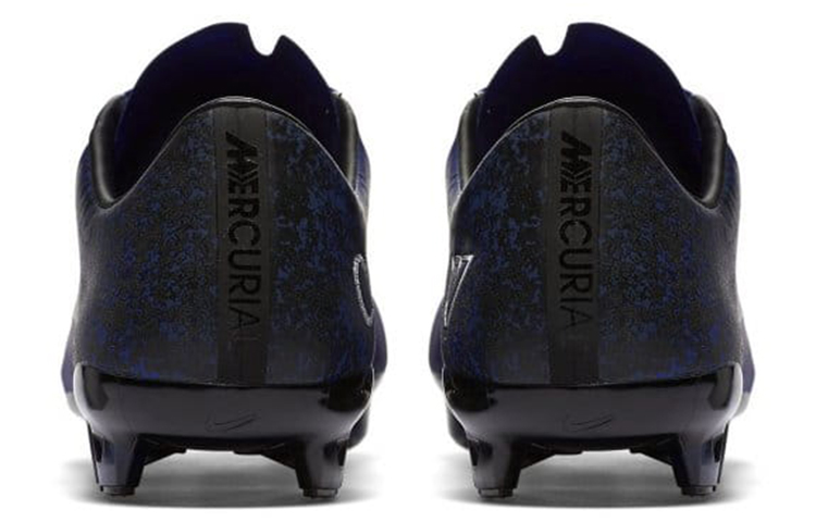 Shop 耐吉 Mercurial Vapor X CR FG 硬場地足球鞋 藍黑色