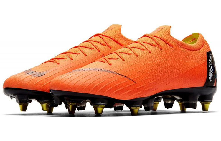 Lookbook 耐吉 Mercurial Vapor 12 Elite SG Pro AC 人造草地足球鞋 橙色