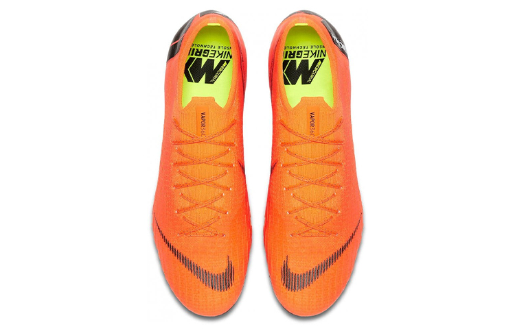 Shop 耐吉 Mercurial Vapor 12 Elite SG Pro AC 人造草地足球鞋 橙色