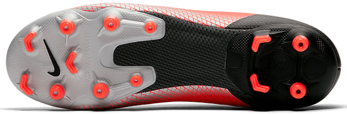 耐吉 Mercurial Vapor 12 刺客 12 Academy CR7 C羅 MG 多場地足球鞋 紅黑色 Details for 耐吉 Mercurial Vapor 12 刺客 12 Academy CR7 C羅 MG 多場地足球鞋 紅黑色