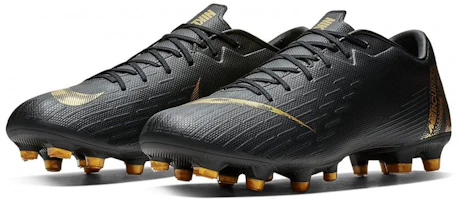 Lookbook Nike Mercurial Vapor 12 刺客 12 Academy FG/MG 多場地足球鞋 黑金