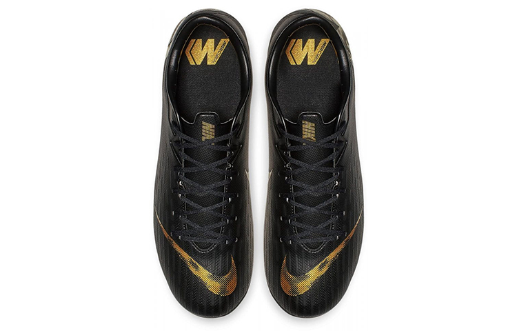 Shop Nike Mercurial Vapor 12 刺客 12 Academy FG/MG 多場地足球鞋 黑金