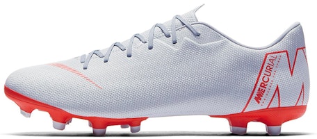 Nike Mercurial Vapor 12 Academy FG/MG 'Grey Red' AH7375-060 Nike Mercurial Vapor 12 Academy FG/MG 'Grey Red' AH7375-060