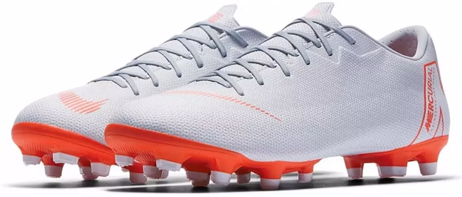 耐克Mercurial Vapor 12 Academy FG/MG '灰红色'足球鞋 AH7375-060 Lookbook 耐克Mercurial Vapor 12 Academy FG/MG '灰红色'足球鞋 AH7375-060