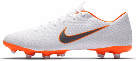 Nike Mercurial Vapor 12 Academy FG/MG 'White Orange' AH7375-107 Nike Mercurial Vapor 12 Academy FG/MG 'White Orange' AH7375-107