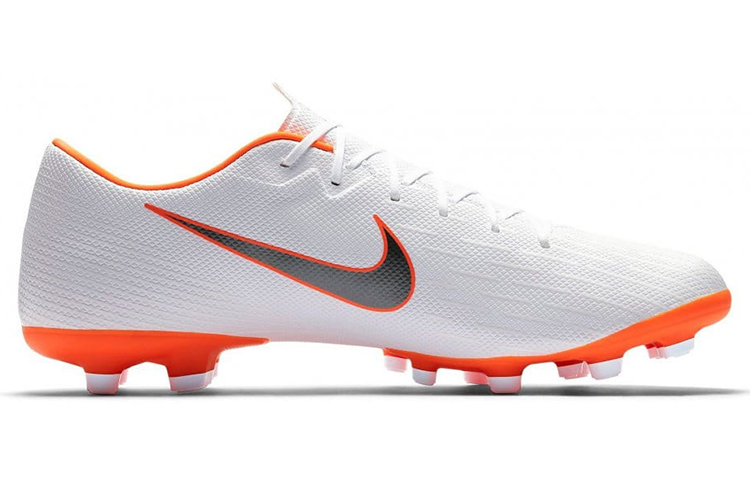 Order 耐吉 Mercurial Vapor 12 刺客 12 Academy FG/MG 多場地足球鞋 白橙