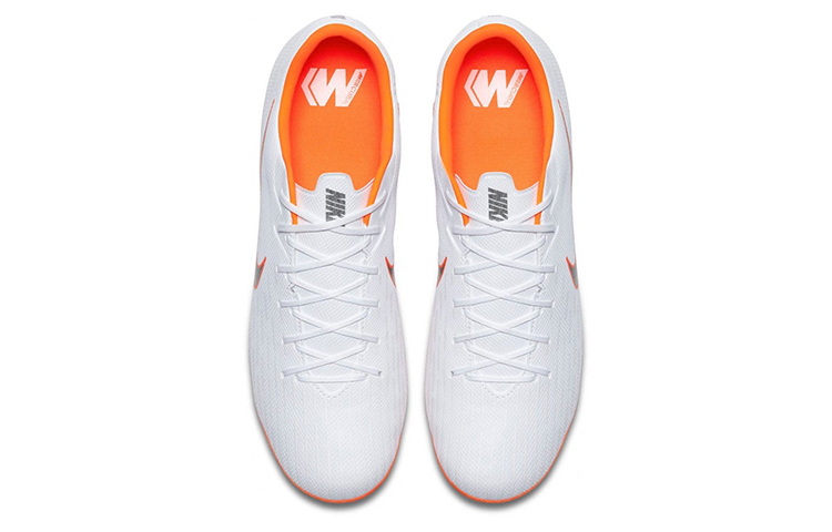Shop 耐吉 Mercurial Vapor 12 刺客 12 Academy FG/MG 多場地足球鞋 白橙