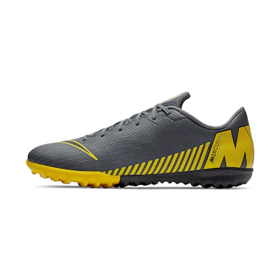 Nike Mercurial Vapor 12 Academy TF 'Grey Yellow'