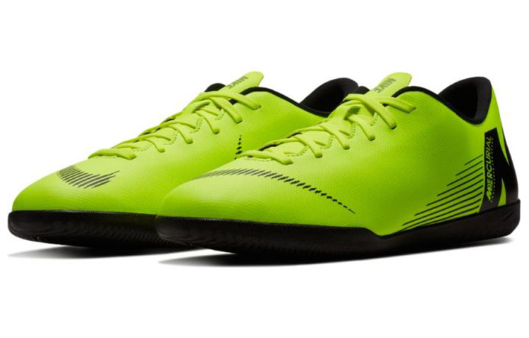 Lookbook ナイキ マーキュリアル ヴェイパー12 クラブ IC 緑黒 AH7385-701