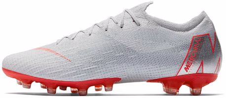 Nike Mercurial Vapor 12 Elite AG Pro 'Grey Red' AH7379-060 Nike Mercurial Vapor 12 Elite AG Pro 'Grey Red' AH7379-060