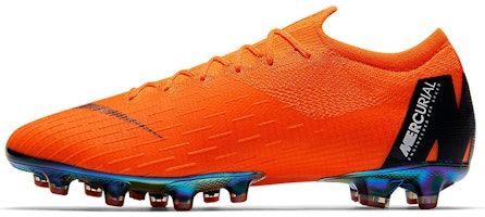 Nike Mercurial Vapor 12 Elite AG Pro 'Orange Black' AH7379-810 Nike Mercurial Vapor 12 Elite AG Pro 'Orange Black' AH7379-810