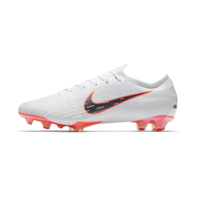 Nike Mercurial Vapor 12 Elite FG 'White Grey Orange'