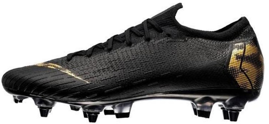 Nike Mercurial Vapor 12 Elite SG Pro AC 'Hitam Emas Metalik' AH7381-077 Buy Nike Mercurial Vapor 12 Elite SG Pro AC 'Hitam Emas Metalik' AH7381-077