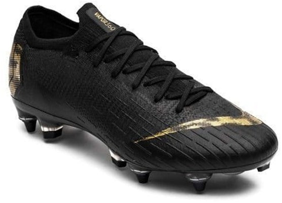 Nike Mercurial Vapor 12 Elite SG Pro AC 'Black Metallic Gold' AH7381-077 Lookbook Nike Mercurial Vapor 12 Elite SG Pro AC 'Black Metallic Gold' AH7381-077
