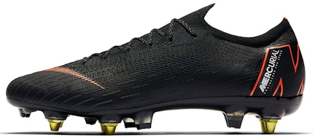 Nike Mercurial Vapor 12 Elite SG PRO AC 'Black Orange' AH7381-081 Nike Mercurial Vapor 12 Elite SG PRO AC 'Black Orange' AH7381-081