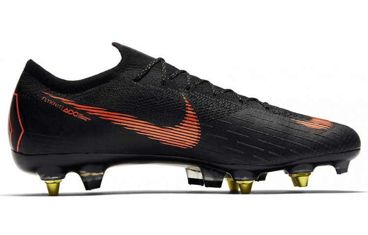 Order 耐吉 Mercurial Vapor 12 Elite SG-Pro AC 软草地足球鞋 黑色