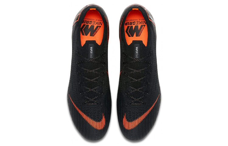 Shop 耐吉 Mercurial Vapor 12 Elite SG-Pro AC 软草地足球鞋 黑色