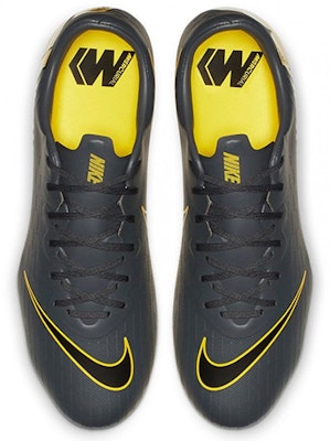Nike Mercurial Vapor 12 Pro FG 'Kelabu Gelap Kuning' AH7382-070 Shop Nike Mercurial Vapor 12 Pro FG 'Kelabu Gelap Kuning' AH7382-070