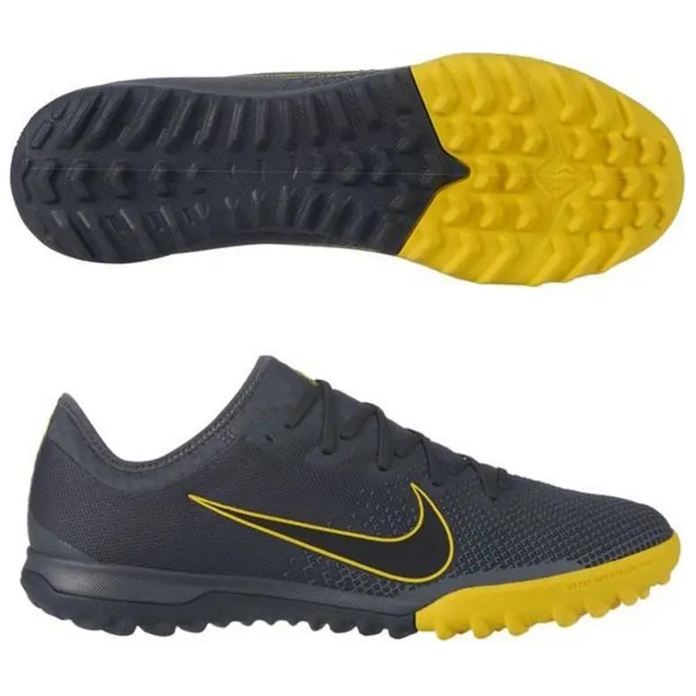 Nike Mercurial Vapor 12 Pro TF 'Grey Yellow' 圖 3