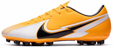 Nike Mercurial Vapor 13 Academy AG Artificial Grass 'White Yellow' BQ5518-801 Nike Mercurial Vapor 13 Academy AG Artificial Grass 'White Yellow' BQ5518-801