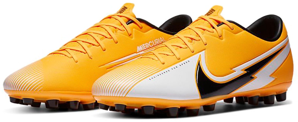 Nike Mercurial Vapor 13 刺客 13 Academy AG-人造草地 足球鞋 男款 白黃 Lookbook Nike Mercurial Vapor 13 刺客 13 Academy AG-人造草地 足球鞋 男款 白黃