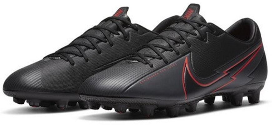 나이키 머큐리얼 베이퍼 13 아카데미 HG '블랙 레드' AT7957-060 Lookbook 나이키 머큐리얼 베이퍼 13 아카데미 HG '블랙 레드' AT7957-060