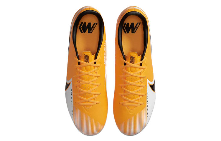 Lookbook 耐克Mercurial Vapor 13 Academy HG'黄白黑'足球鞋 AT7957-801