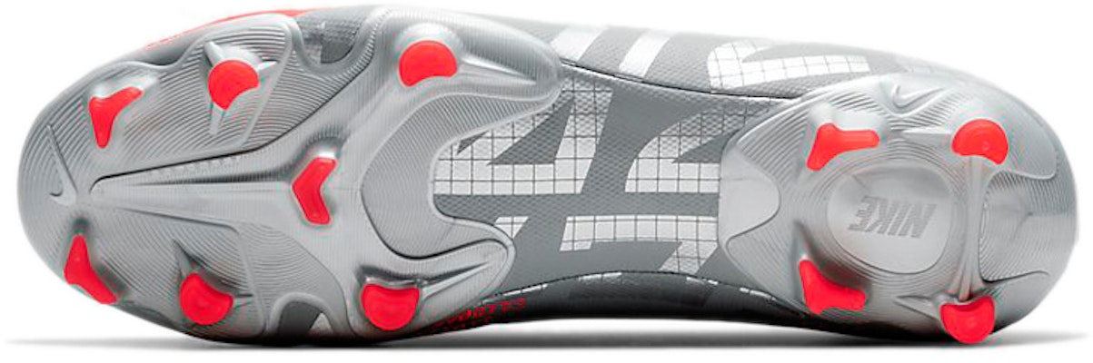 Nike Mercurial Vapor 13 Academy MG 'Gris Metálico Carmesí' AT5269-906 Details for Nike Mercurial Vapor 13 Academy MG 'Gris Metálico Carmesí' AT5269-906