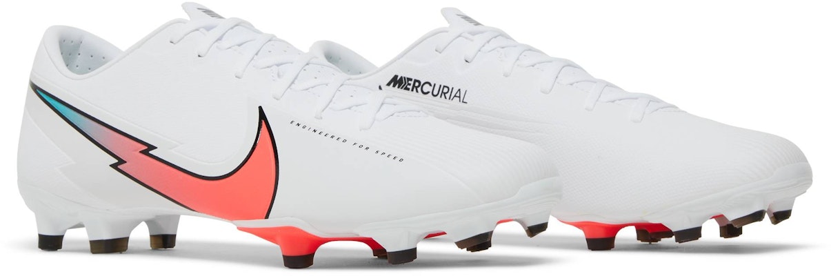 Nike Mercurial Vapor 13 Academy MG 'Putih Flash Crimson' AT5269-163 Cheap Nike Mercurial Vapor 13 Academy MG 'Putih Flash Crimson' AT5269-163