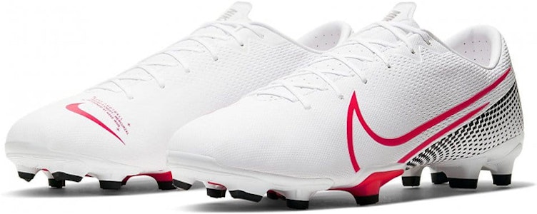 Nike Mercurial Vapor 13 Academy MG 'Putih Laser Crimson' AT5269-160 Lookbook Nike Mercurial Vapor 13 Academy MG 'Putih Laser Crimson' AT5269-160
