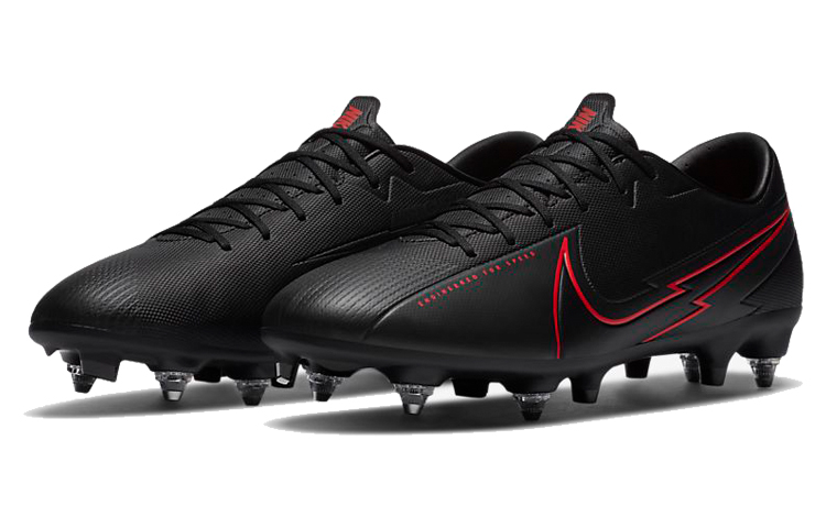 Nike Mercurial Vapor 13 Academy SGPRO AntiClog Traction 'Black Red' 圖 3