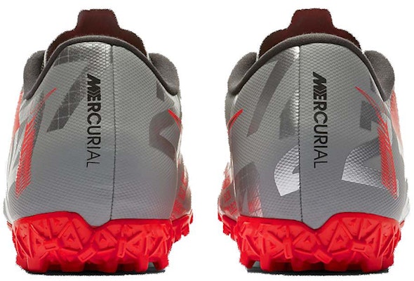 Nike Mercurial Vapor 13 Academy TF 'Neighbourhood Pack - Kelabu Metallic Bomber' AT7996-906 Lookbook Nike Mercurial Vapor 13 Academy TF 'Neighbourhood Pack - Kelabu Metallic Bomber' AT7996-906