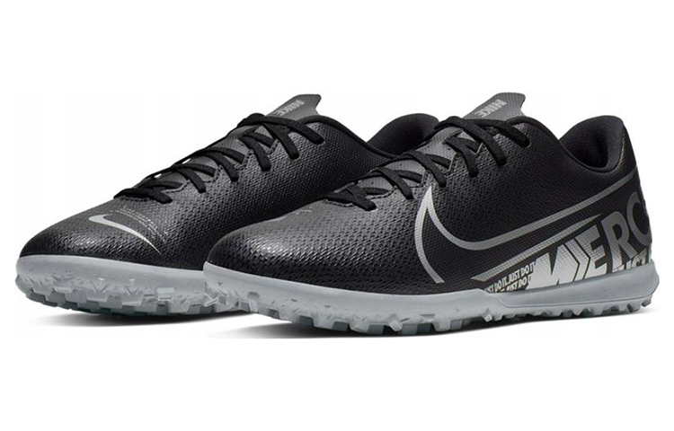 Lookbook Nike Mercurial Vapor 13 Club TF 'Hitam Metalik Abu-Abu' AT7999-001