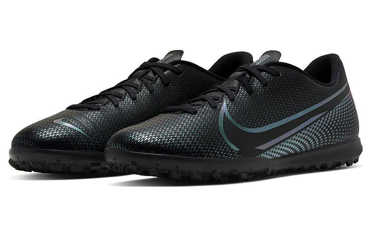 Lookbook 耐克Mercurial Vapor 13 Club TF黑色足球鞋 AT7999-010