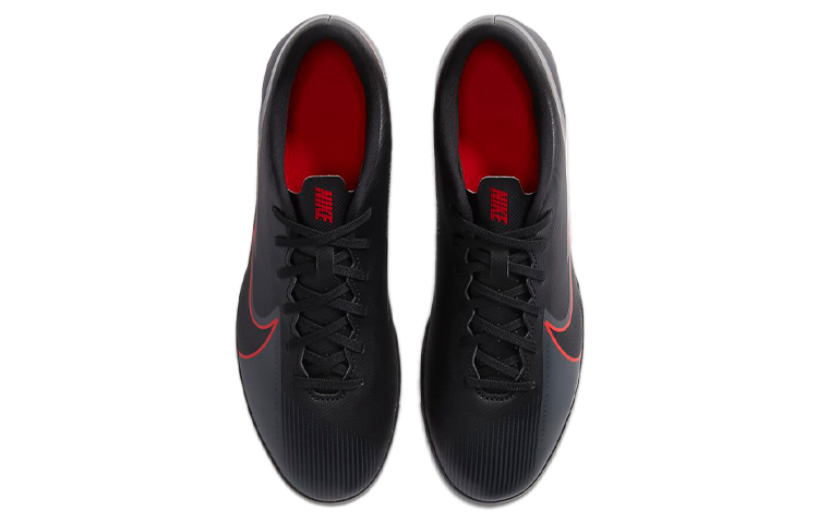 Shop Nike Mercurial Vapor 13 Club TF Césped 'Negro Rojo' AT7999-060