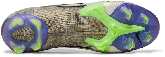Shop 耐吉Vapor 13 Mercurial 13 Elite FG 低筒編織實戰足球鞋 金色