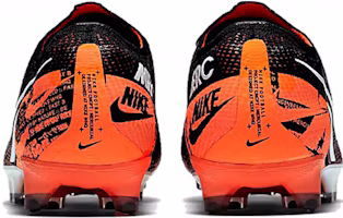 Shop Nike Vapor 13 Mercurial 13 Elite FG 硬地足球鞋 黑橙色