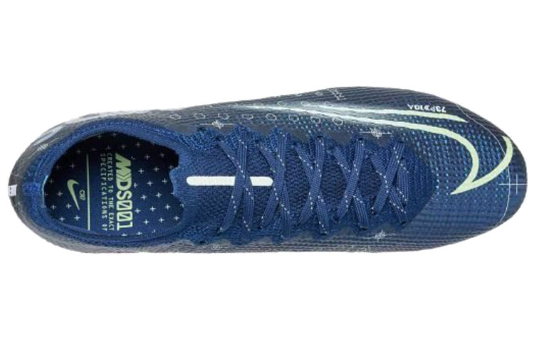 Shop Nike Mercurial Vapor 13 Elite MDS FG 'Azul Void Barely Volt' CJ1295-401