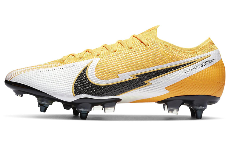 Nike Mercurial Vapor 13 Elite SG PRO 'Yellow Black White' AT7899-801